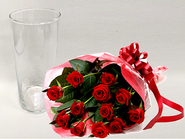 Select Roses & Vase