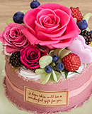 Flower & Cake-4Berries-